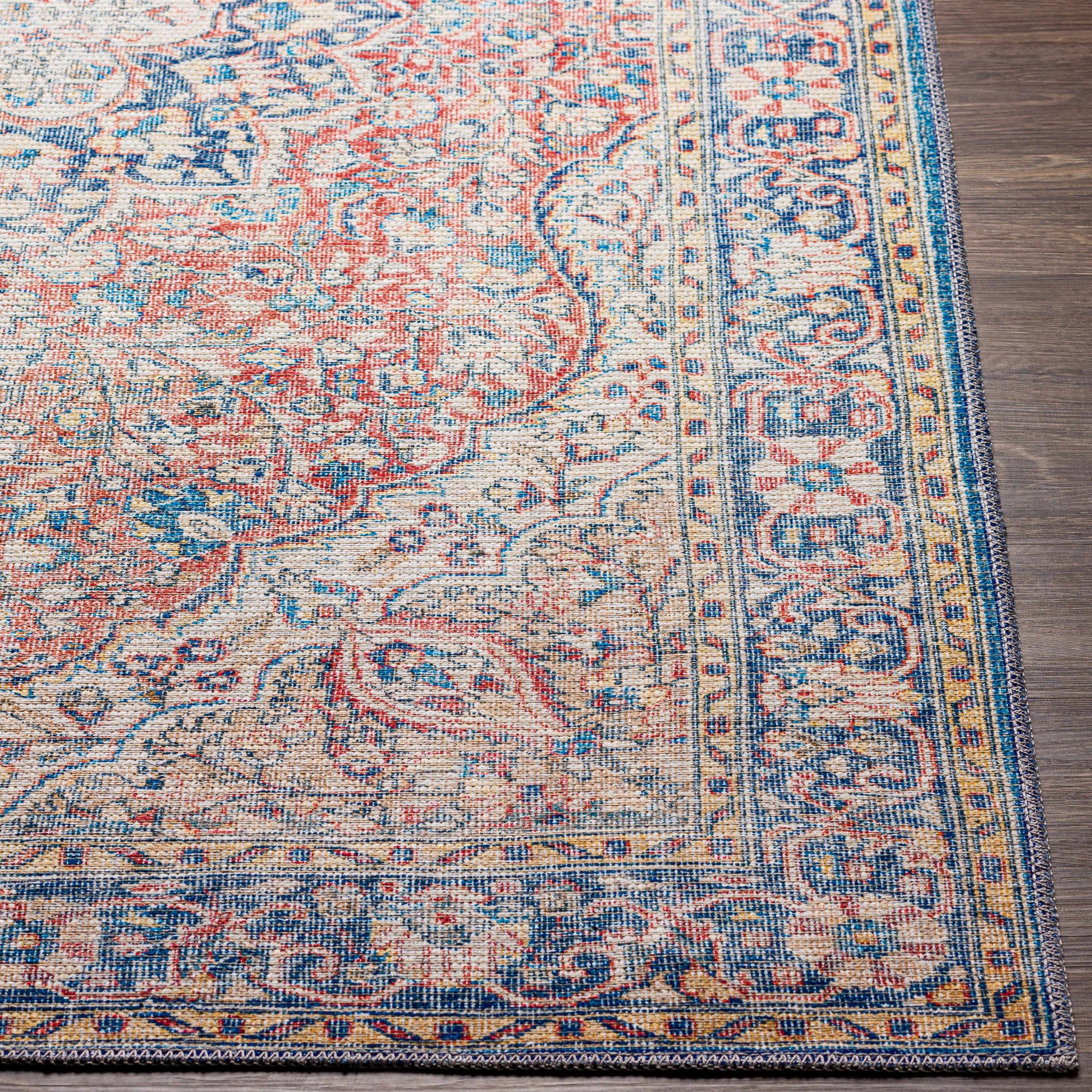 Patterned area rug