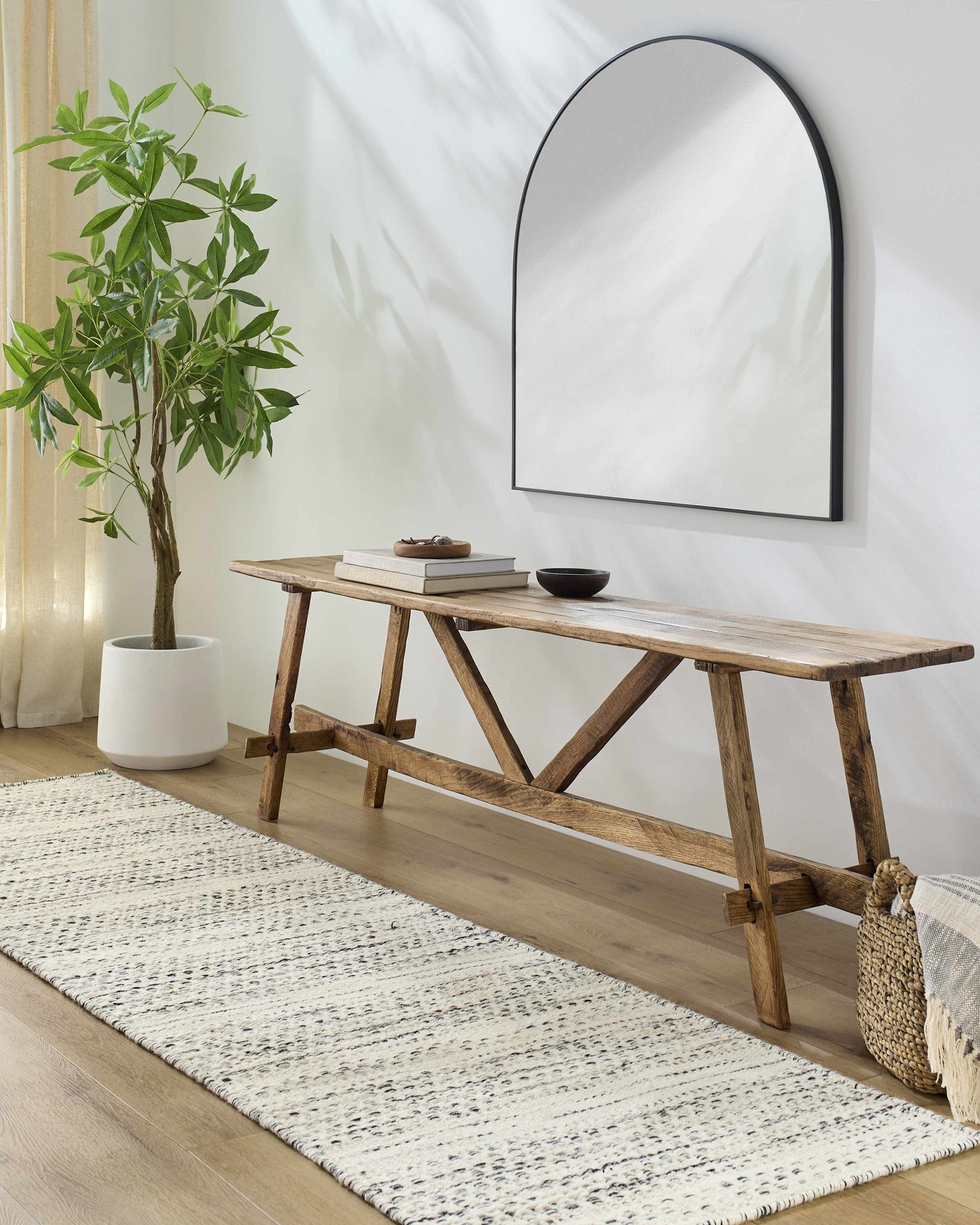 Williford Wool Area Rug - Soft Durable Stylish Home Decor