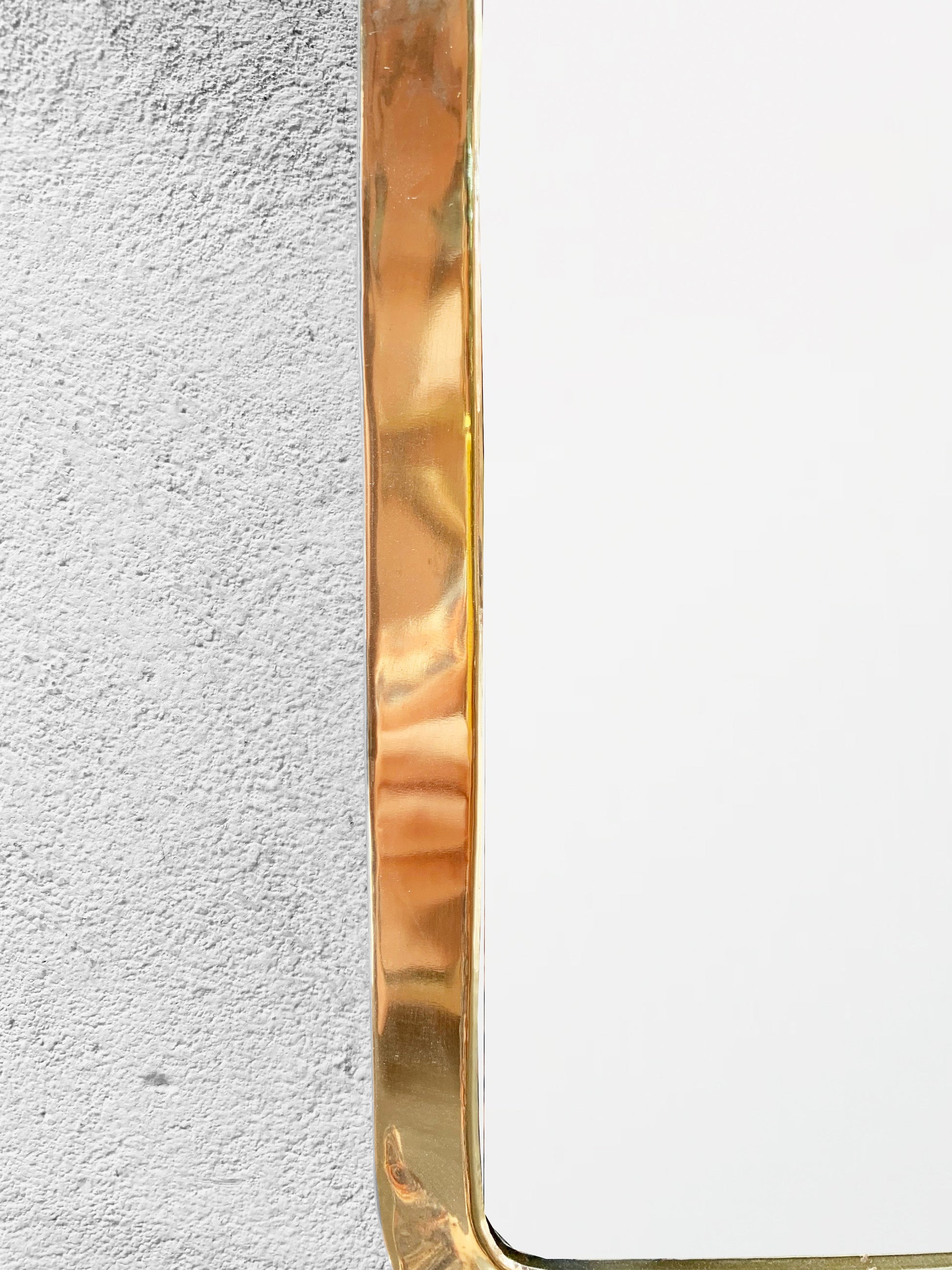 Modern gold mirror