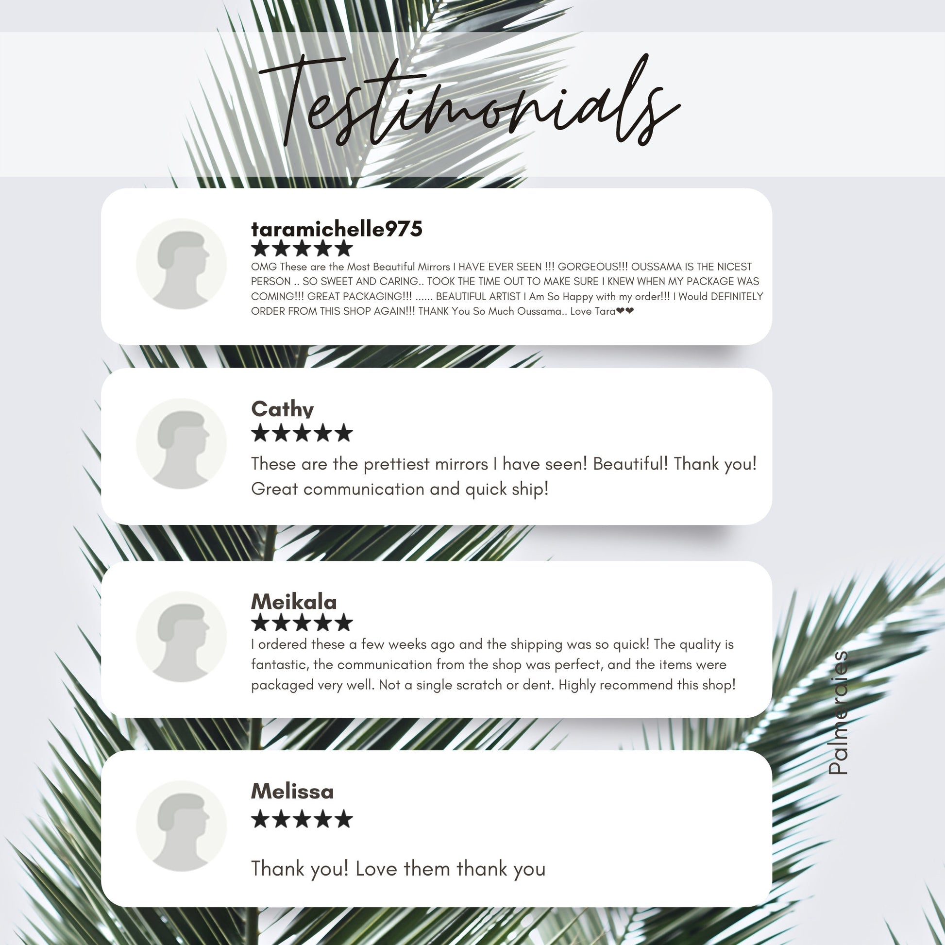 Customer reviews