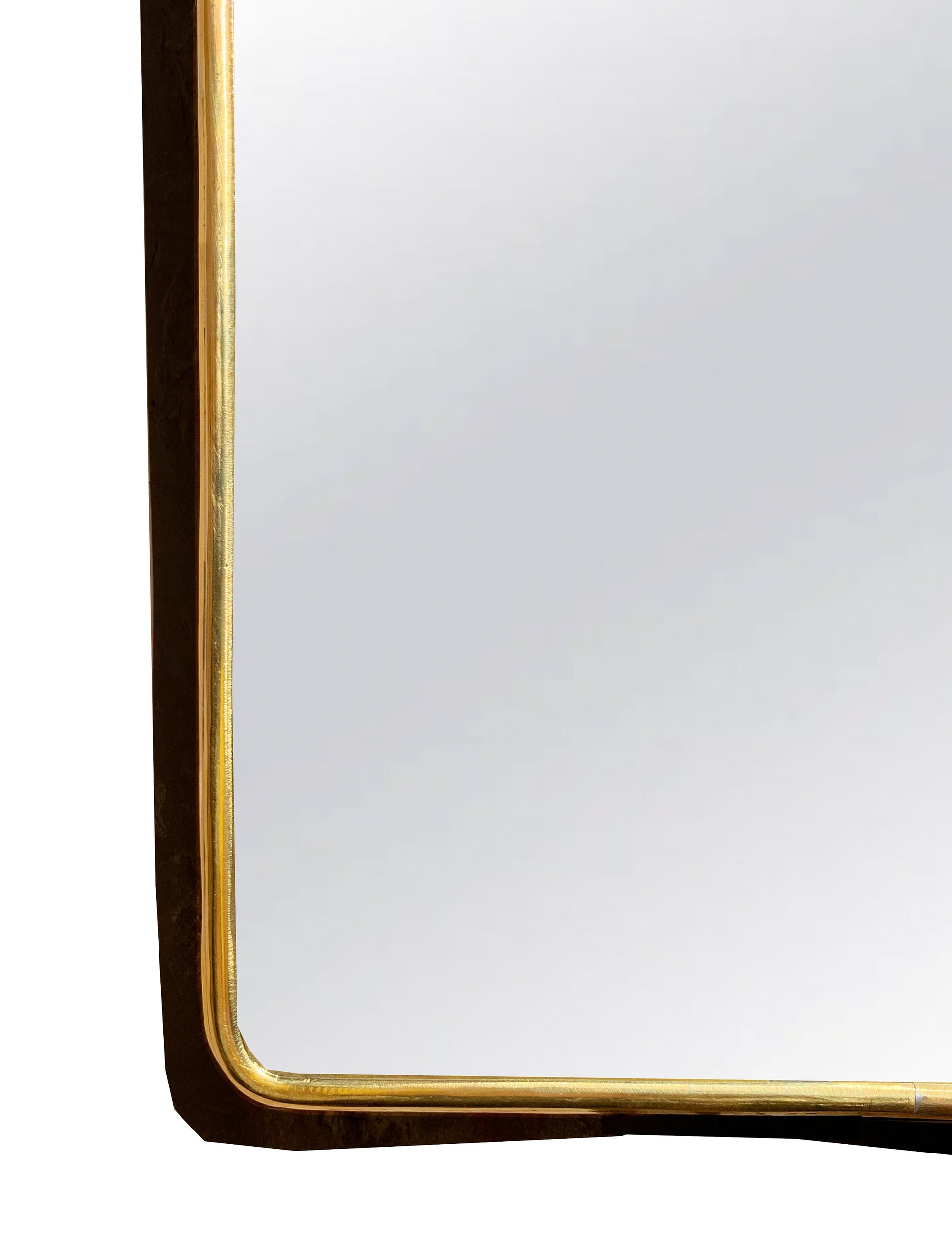 Vanity Brass Mirror