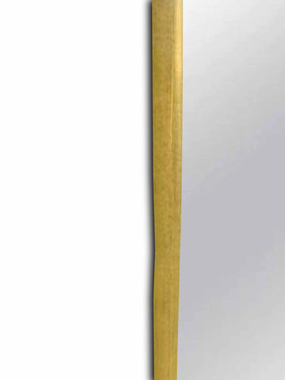 Rectangular Brass Mirror | Gold Wall Mirror
